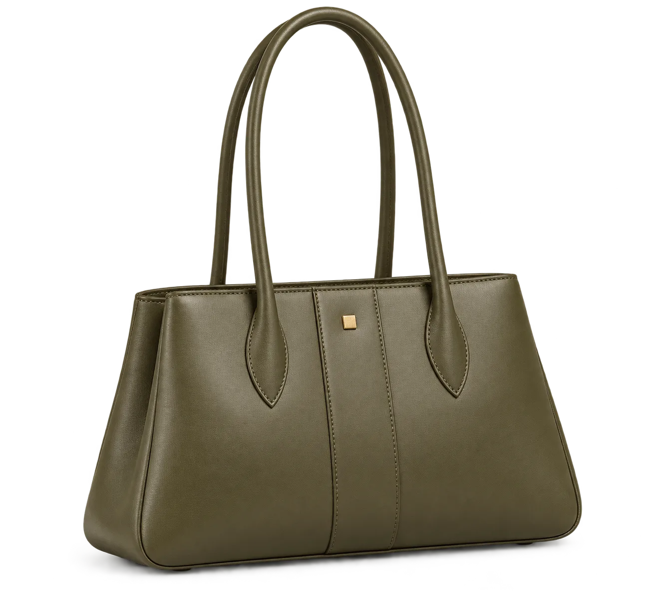 Olive Borne structured tote